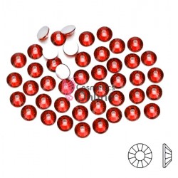 Strasuri din cristale pentru make-up, model SM020KK Rosu de 1,2mm